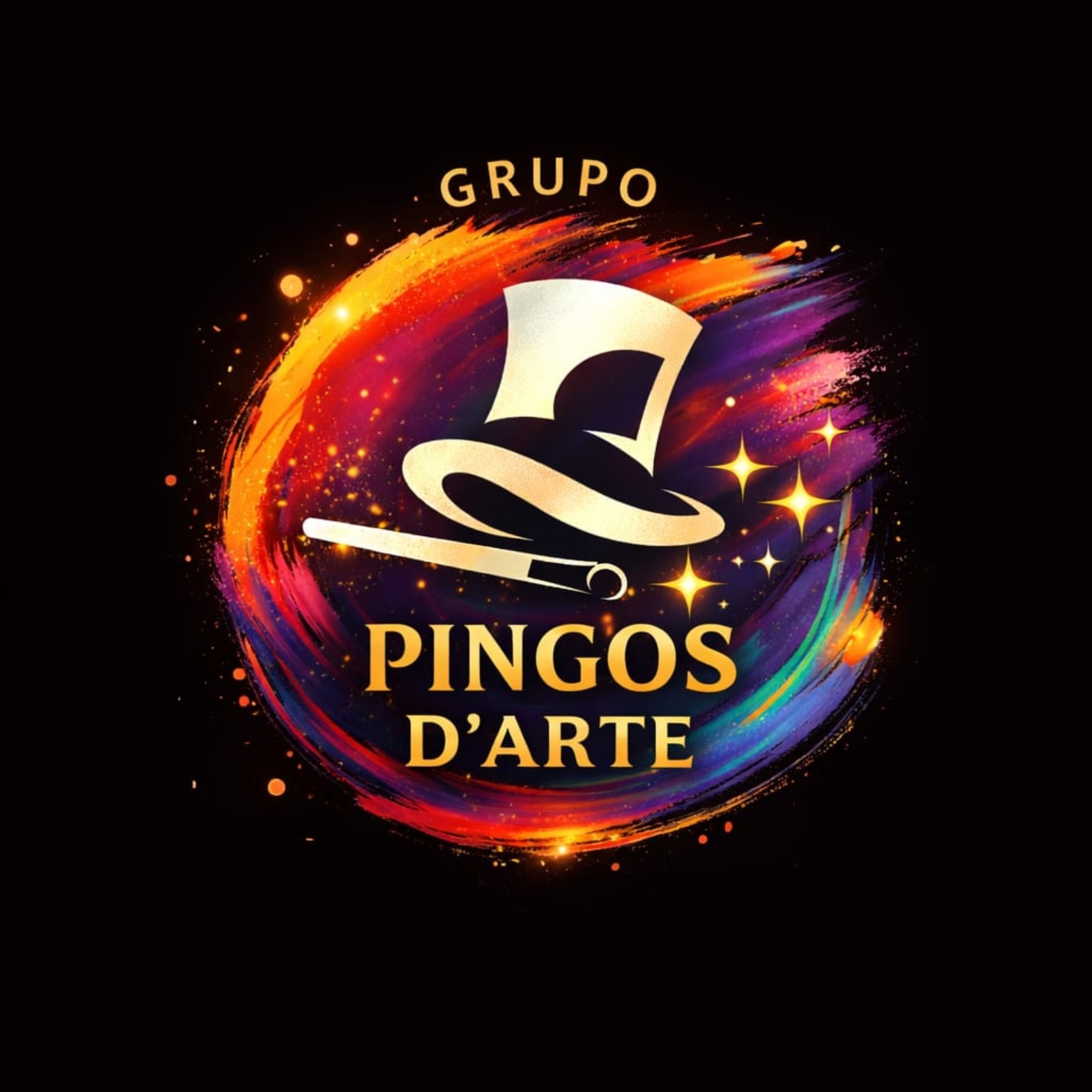 Logo do Grupo Pingos d'Arte